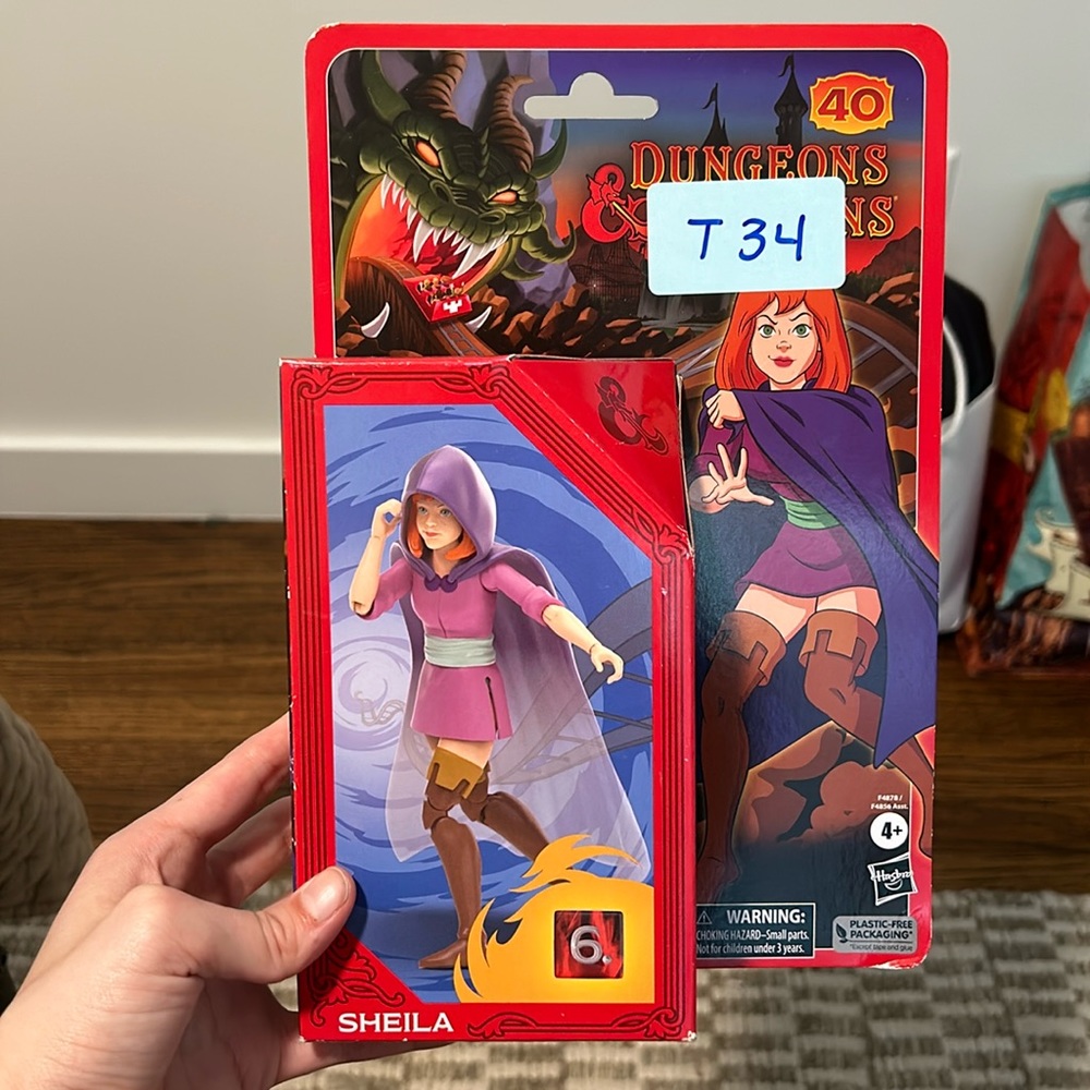 Dungeons and Dragons Sheila action figure